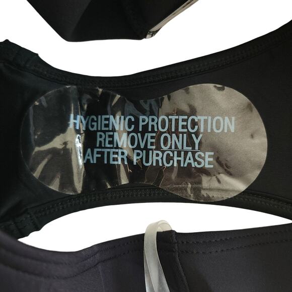 BONDI BORN Caprice Look Out one piece monokini neoprene cutout black swimsuit 2 - Picture 6 of 10